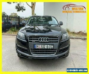 2008 Audi Q7 TDI Wagon 7st 5dr Spts Auto 6sp quattro 3.0DT [MY09] Black A Wagon